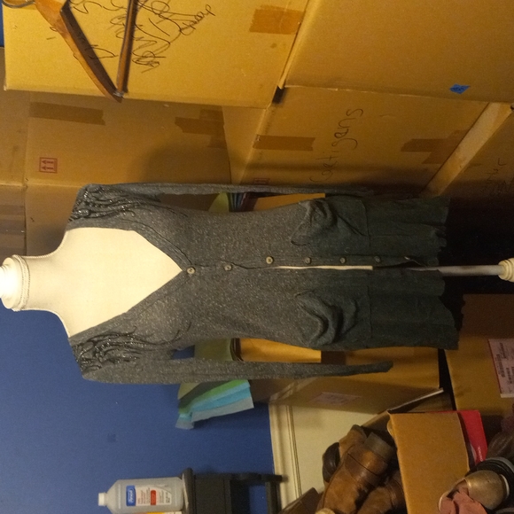 Miss Me Sweaters - 6 oz Miss me beaded cardigan  sweater